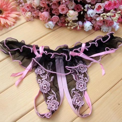 G-String Crotch Less Panties - MiamiTeenyWeenyBikini.Com