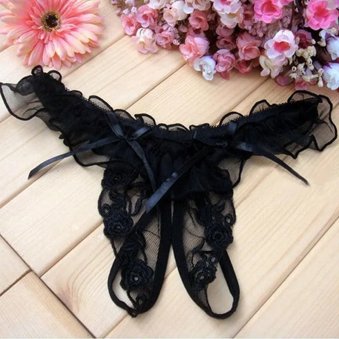 G-String Crotch Less Panties - MiamiTeenyWeenyBikini.Com