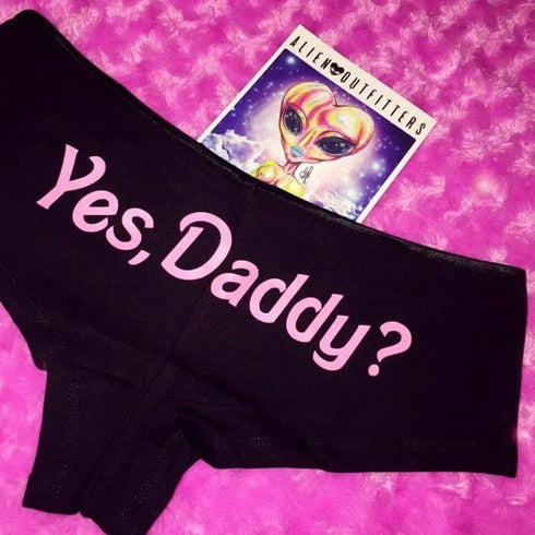 Yes Daddy? Cotton Panties - MiamiTeenyWeenyBikini.Com