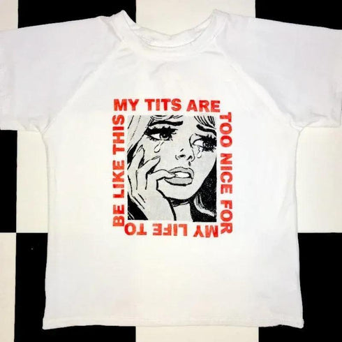 My Tits Are To Nice Tee - MiamiTeenyWeenyBikini.Com