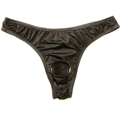 Open Pouch Thong