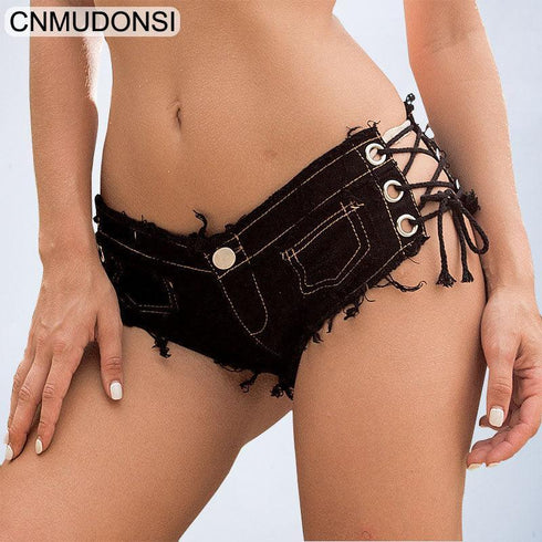 Ripped Rope Shorts - MiamiTeenyWeenyBikini.Com