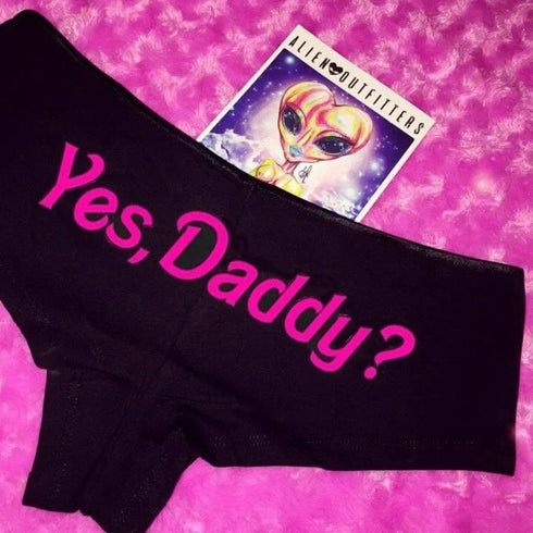 Yes Daddy? Cotton Panties - MiamiTeenyWeenyBikini.Com