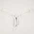 Zippered Tanga Open G String Bikini Bottom - MiamiTeenyWeenyBikini.Com