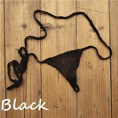 Crochet 100% Cotton Micro Bikini Bottom (Tiffany's Fav!) - Bikini Bottom