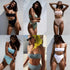 Solid Spaghetti Strap Bikini - MiamiTeenyWeenyBikii.Com