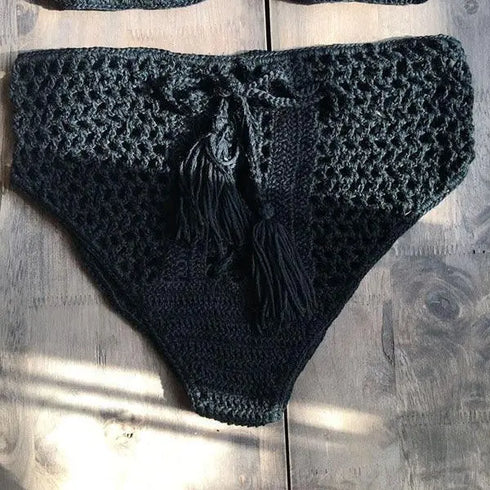 Handmade Crochet Bikini Bottom - MiamiTeenyWeenyBikini.Com