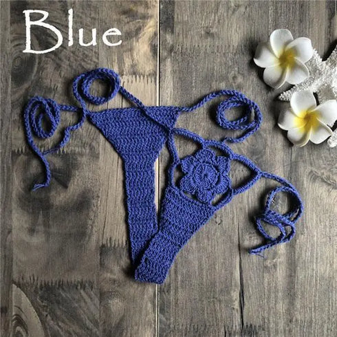 Crochet Brazilian G-String Bottom - Bikini Bottom