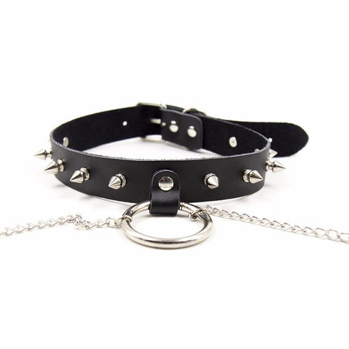 Nipple Cover Chain Collar Pasties