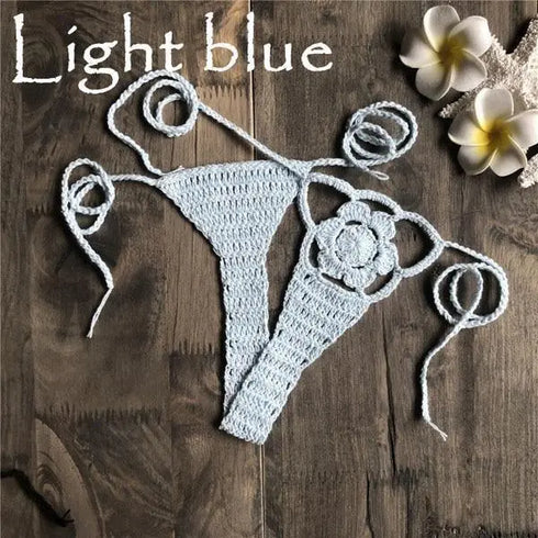 Crochet Brazilian G-String Bottom - Bikini Bottom