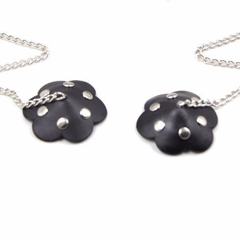 Nipple Cover Chain Collar Pasties