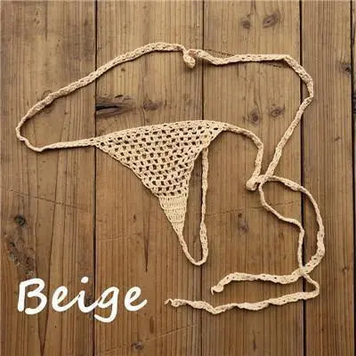 Crochet 100% Cotton Micro Bikini Bottom (Tiffany's Fav!) - Bikini Bottom