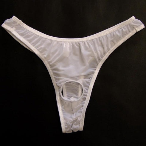 Open Pouch Thong