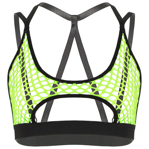 Fishnet Crop Tops