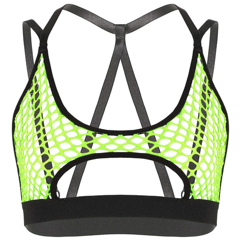 Fishnet Crop Tops - Miami Teeny Weeny Bikini