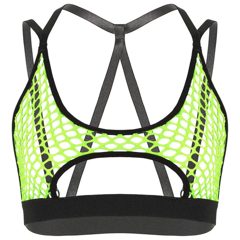 Fishnet Crop Tops - Miami Teeny Weeny Bikini
