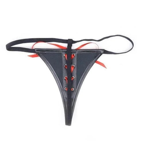 Red Laced - MiamiTeeyWeenyBikini.Com
