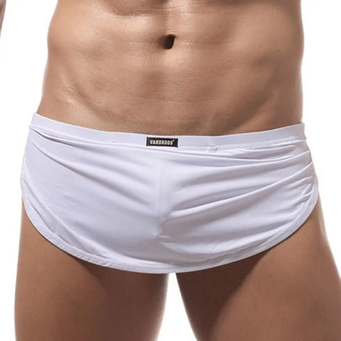 Split Side Boxer Shorts - MiamiTeenyWeenyBikini.Com