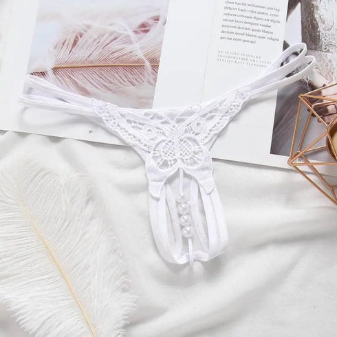 G-string Open Crotch Thong Panties - MiamiTeenyWeenyBikini.Com