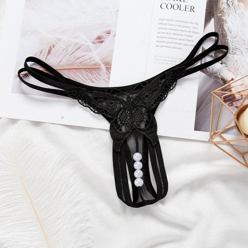 G-string Open Crotch Thong Panties