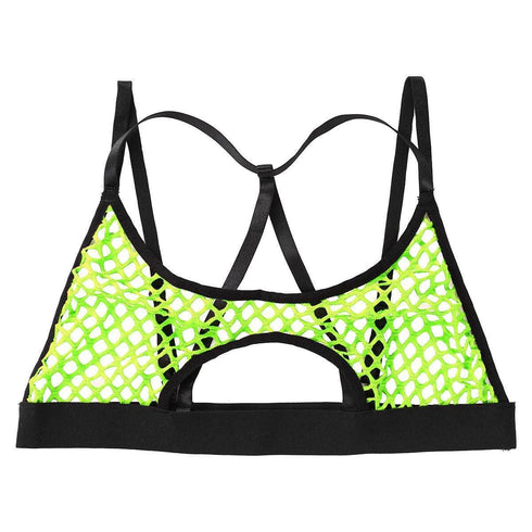 Fishnet Crop Tops - Miami Teeny Weeny Bikini