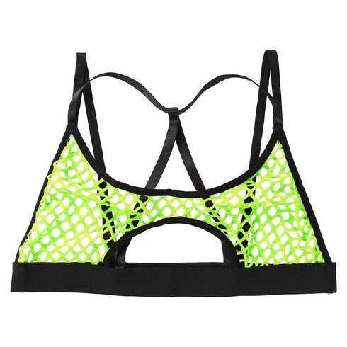 Fishnet Crop Tops - Miami Teeny Weeny Bikini