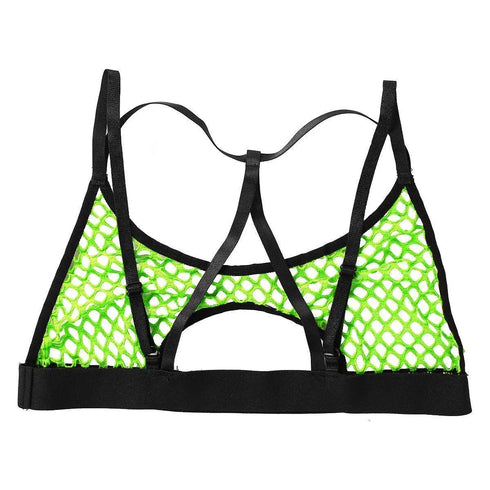 Fishnet Crop Tops - Miami Teeny Weeny Bikini