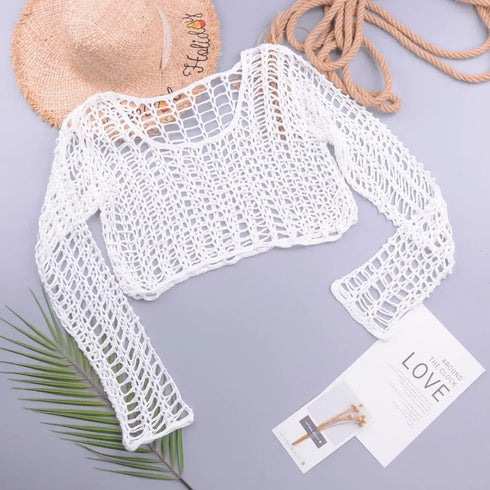 Crochet Fishnet Bikini - MiamiTeenyWeenyBikini.Com