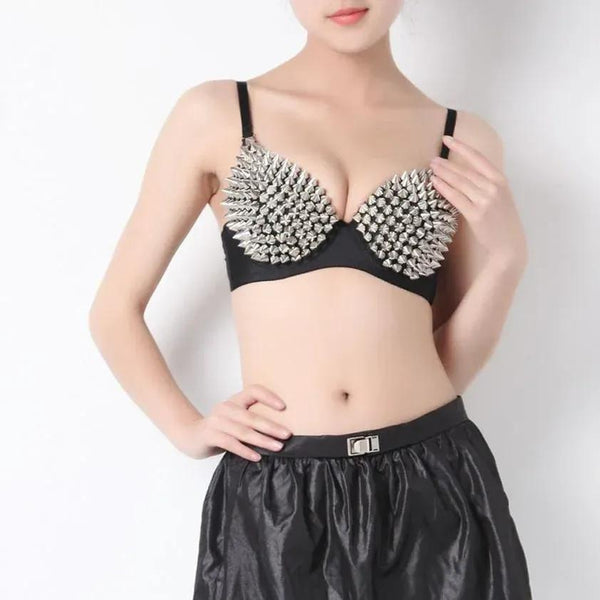 Spike Stud Bra - MiamiTeenyWeenyBikini.Com
