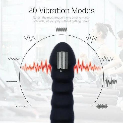 20 Modes Vibrator Soft Silicone Dildo - MiamiTeenyWeenyBikini.Com