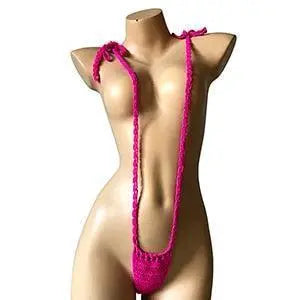 Crochet Sexy One Piece - MiamiTeenyWeenyBikini.Com