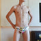 Fruity Open Crotch Cover Front Shorts - MiamiTeenyWeenyBikini.Com