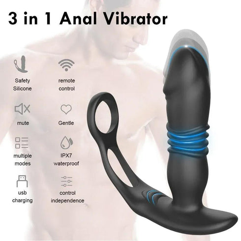 Prostate Stimulator Massager - MiamiTeenyWeenyBikini.Com