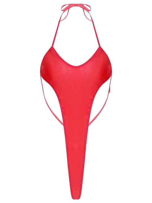 Silky Satin Backless Monokini