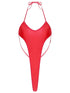 Silky Satin Backless Monokini - MiamiTeenyWeenyBikini.Com