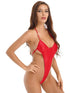 Silky Satin Backless Monokini - MiamiTeenyWeenyBikini.Com