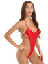 Silky Satin Backless Monokini - MiamiTeenyWeenyBikini.Com