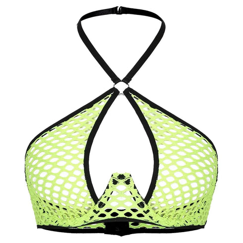 Fishnet Crop Tops - Miami Teeny Weeny Bikini