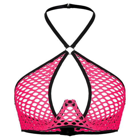 Fishnet Crop Tops - Miami Teeny Weeny Bikini