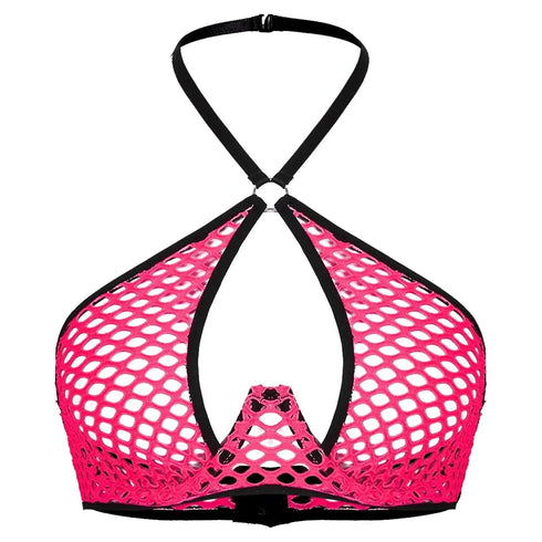 Fishnet Crop Tops - Miami Teeny Weeny Bikini