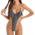 Silky Satin Backless Monokini - MiamiTeenyWeenyBikini.Com