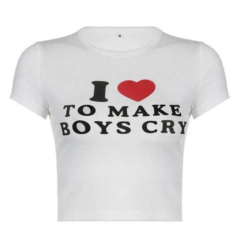 I Love To Make Boys Cry - MiamiTeenyWeenyBikini.Com