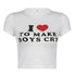 I Love To Make Boys Cry - MiamiTeenyWeenyBikini.Com