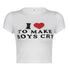 I Love To Make Boys Cry - MiamiTeenyWeenyBikini.Com