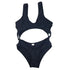 Black One Piece Trikini - MiamiTeenyWeenyBikini.Com