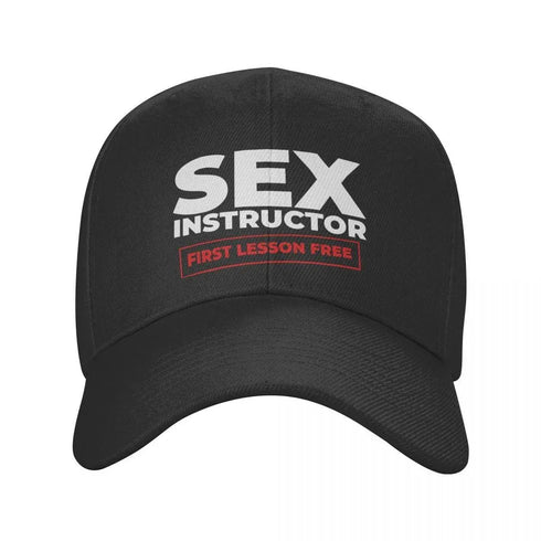 Classic Unisex Sex Instructor Baseball Cap - MiamiTeenyWeenyBikini.Com