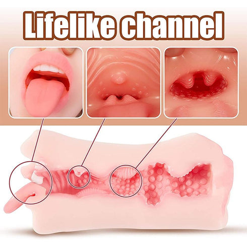 3 in 1 Male Masturbator Toys