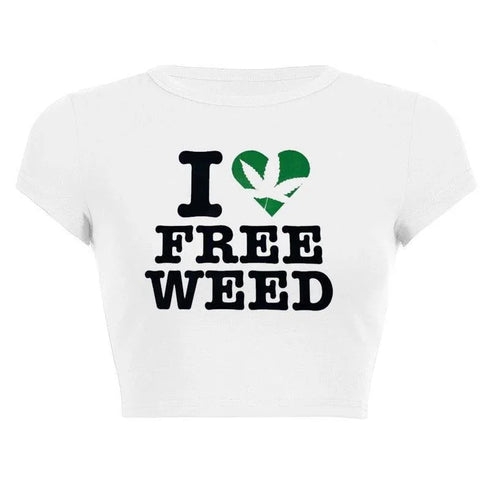 I Love Free Weed - MiamiTeenyWeenyBikini.Com