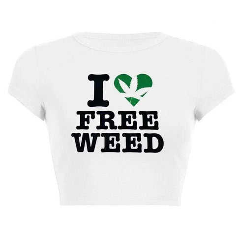 I Love Free Weed - MiamiTeenyWeenyBikini.Com