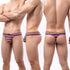 Rainbow Stripe Jock - MiamiTeenyWeenyBikini.Com